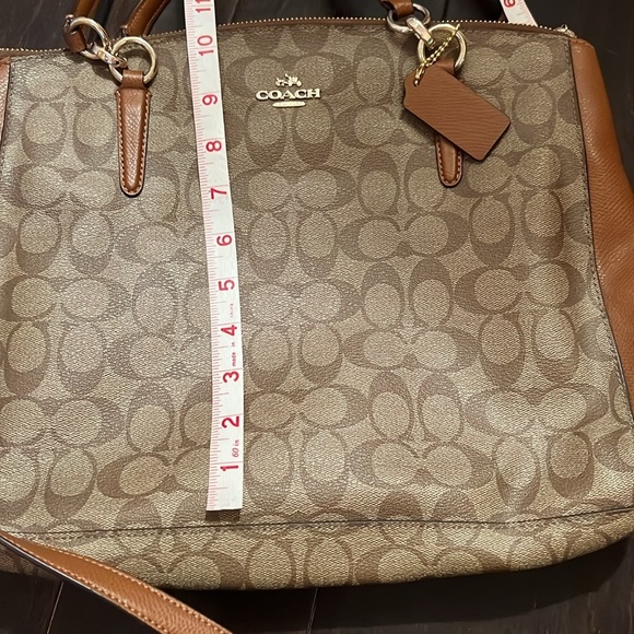 Coach Christie carryall with matching wallet EUC - Picture 7 of 16
